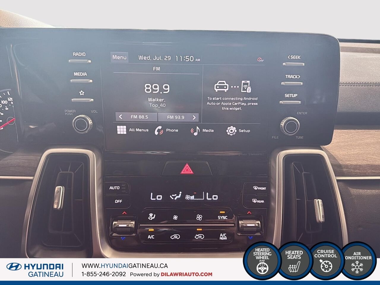 2022 Kia Sorento EX Traction Intégrale*** sieges en cuir ,sieges chauffants , awd *** Grey Ottawa & Gatineau - photo #13