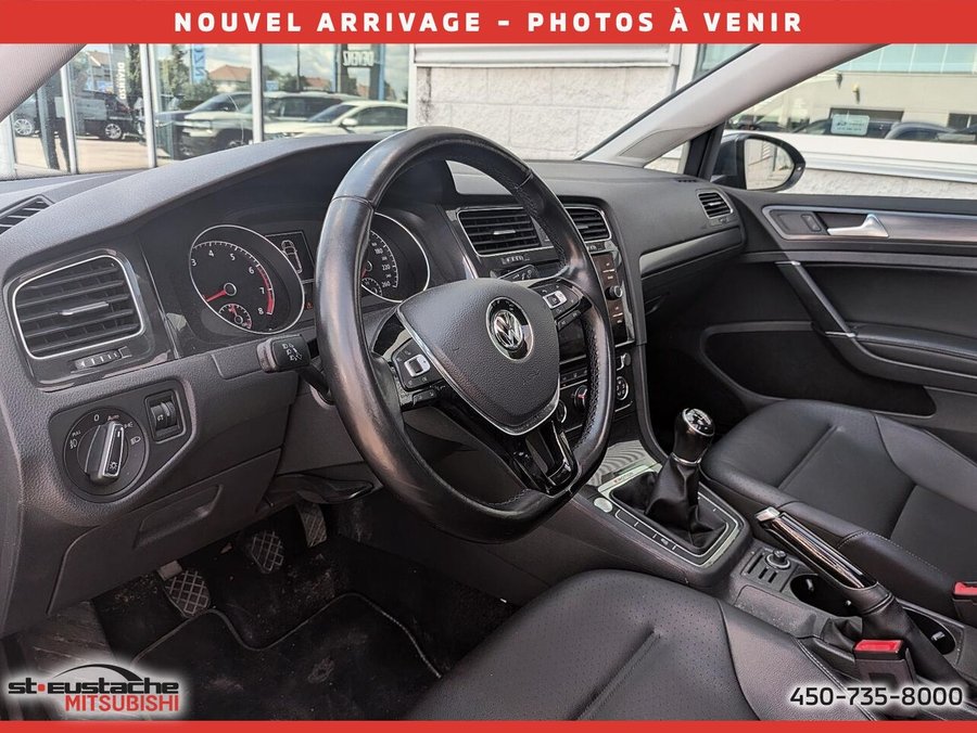 Volkswagen Golf SportWagen Comfortline 4MOTION avec boîte manuelle-CUIR-TOIT PANORAMIQUE-BLUETOOTH 2018 Gris