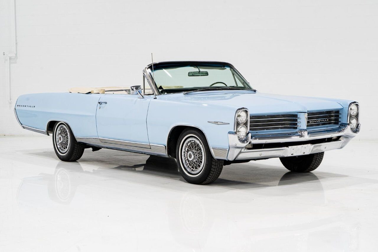 1964 Pontiac Bonneville **PRICE IN USD** Blue Montreal - photo #21