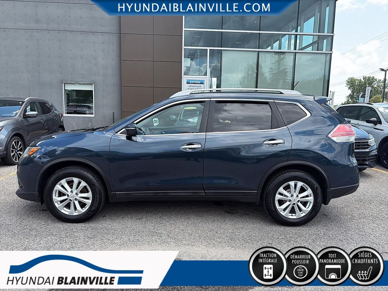 Nissan Rogue 2015 Gris Blainville - photo #6