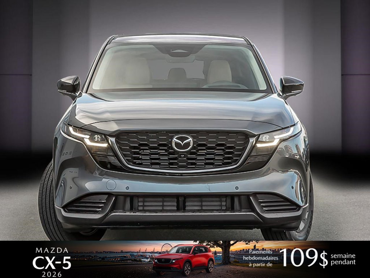 2026 Mazda CX-5 JM3KMAHA5T0152240 Machine Grey Metallic Mirabel - photo #1