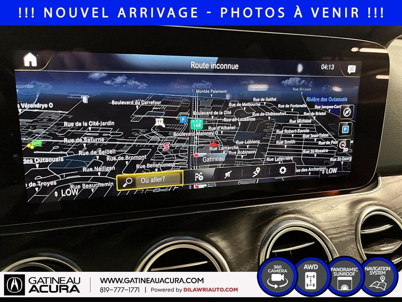 Mercedes-Benz Classe-E E 450 4MATIC 2021 Bleu Ottawa & Gatineau - photo #11