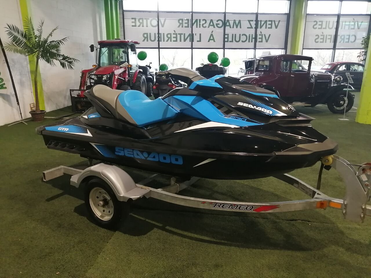 2019 Sea-Doo GTR Blue  - photo #9