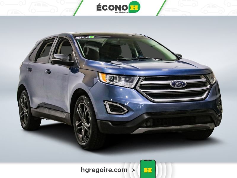 2018 Ford EDGE Blue Laval - photo #0