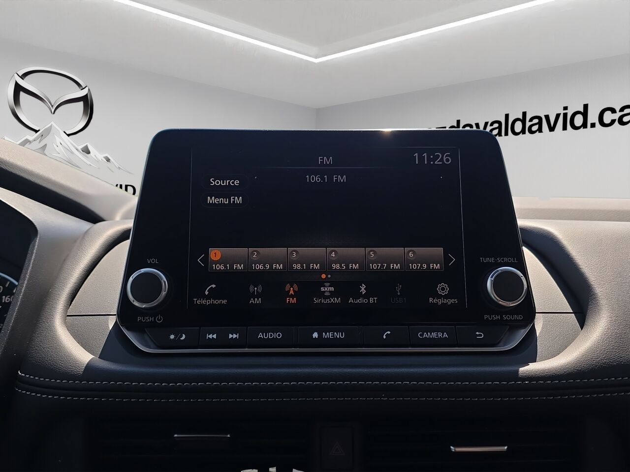 2024 Nissan Rogue S TI AWD, Cruise control, Sièges chauffant, écran tactile Black Val-David - photo #11