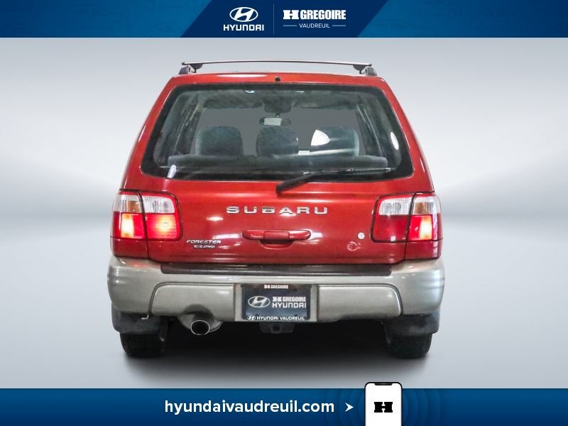 Subaru Forester 2001 Rouge Saint-Eustache - photo #8