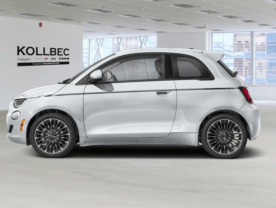 2026 FIAT 500e Glacier White