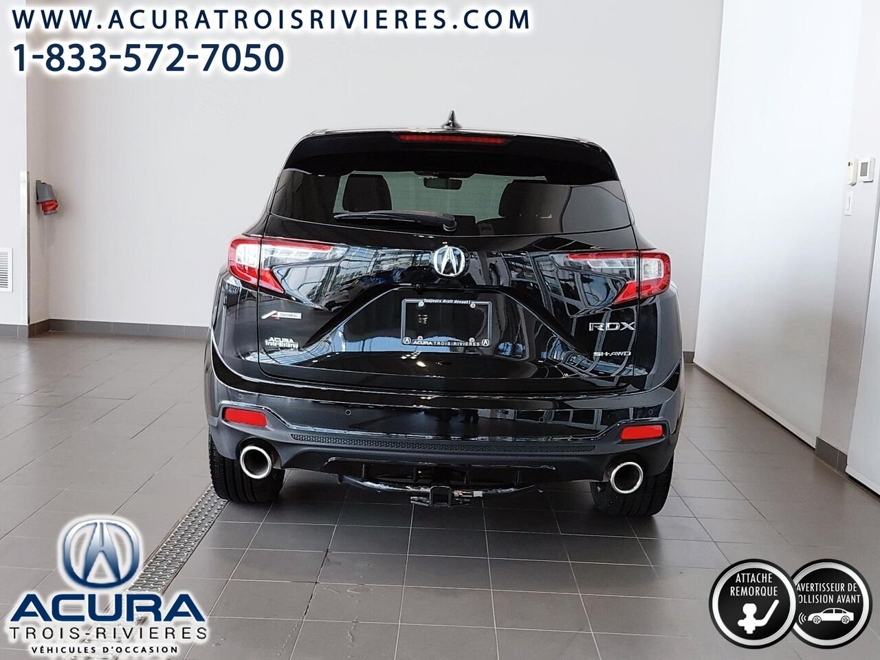 2025 Acura RDX A-Spec sh-awd, toit pano, lumières DEL Black Trois-Rivières - photo #12