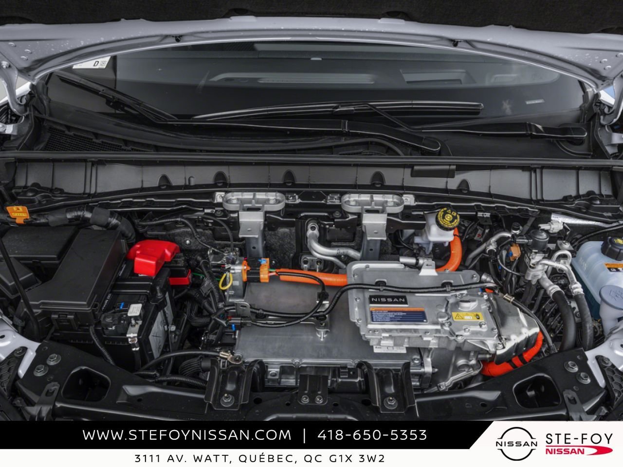 2026 NISSAN LEAF Everest White Pearl Tricoat/Black Ste-Foy - photo #7