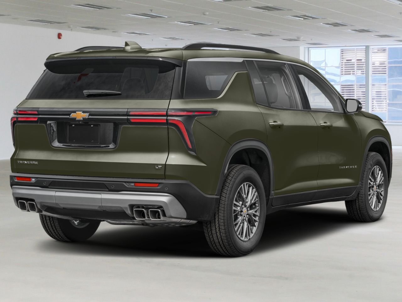 CHEVROLET Traverse Traction intégrale, 4 portes LT 2027 Vert Trillium métallisé Amos - photo #2