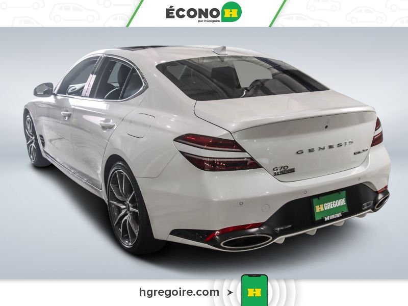 2022 Genesis G70 White Laval - photo #4