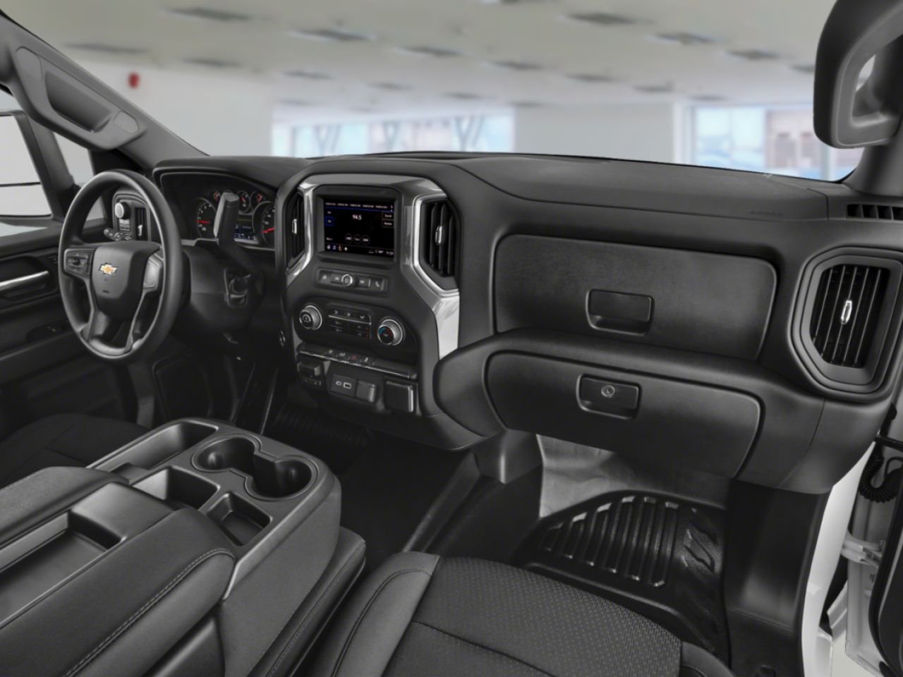 CHEVROLET SILVERADO 2500HD Custom cabine multiplace 4RM 159 po 2026 Blanc Sherbrooke - photo #7