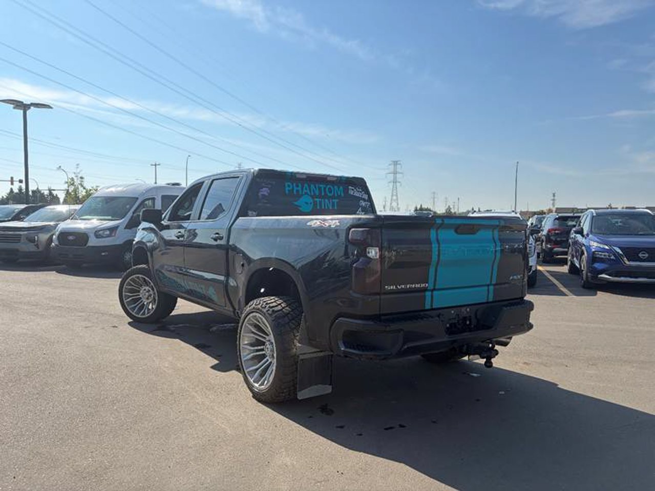 2021 Chevrolet Silverado 1500 4WD Crew Cab 147 RST Black Sherwood Park - photo #3