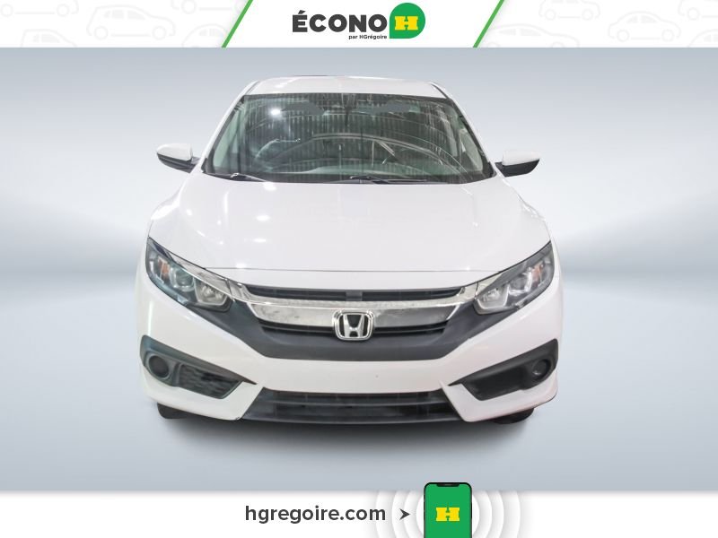 Honda Civic 730033A | SE AUTO A/C GR ELECT MAGS CAM RECUL BLUETOOTH 2018 Blanc Laval - photo #1