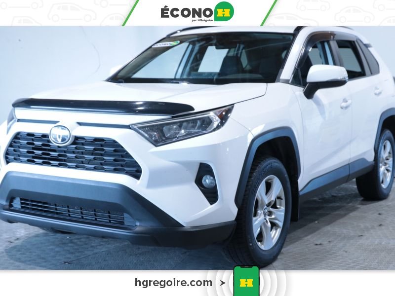 Toyota Rav 4 822554 | XLE AWD GR ÉLEC A/C BLUETOOTH CAMÉRA MAGS 2019 Blanc Laval - photo #2