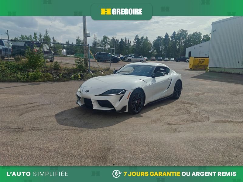 Toyota GR Supra 2023 Blanc Laval - photo #2