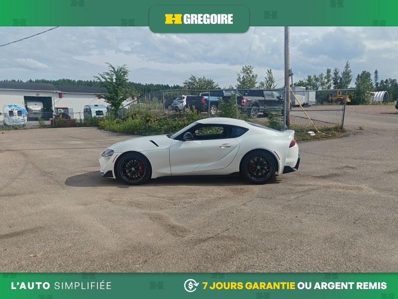 Toyota GR Supra 2023 Blanc Laval - photo #4