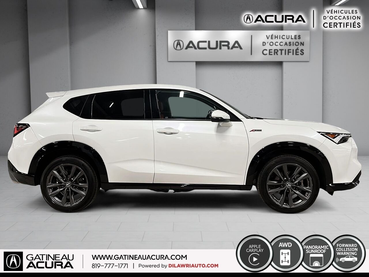 2025 Acura ADX A-Spec AWD White Ottawa & Gatineau - photo #14