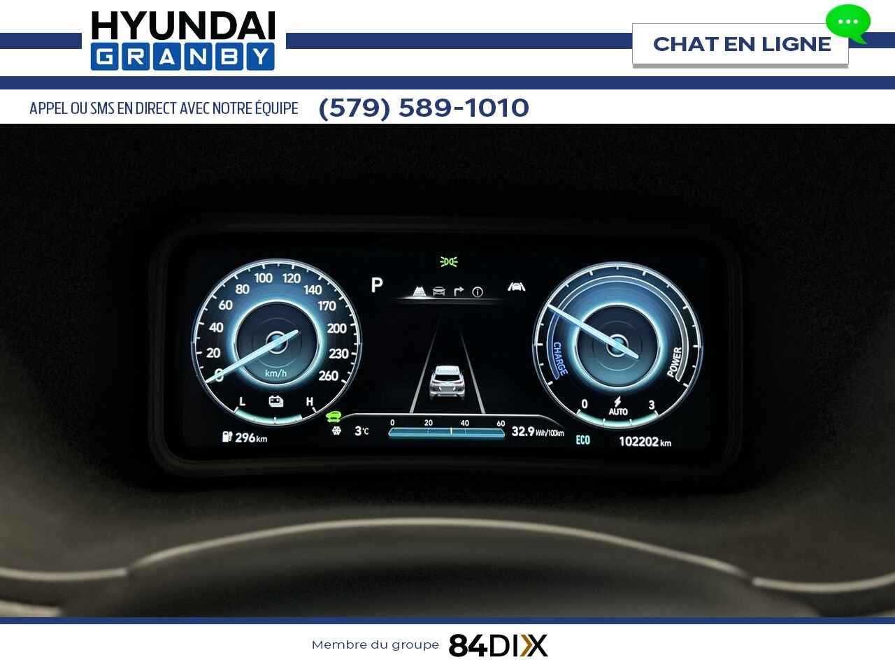 Hyundai Kona électrique 2023 Noir Granby - photo #16
