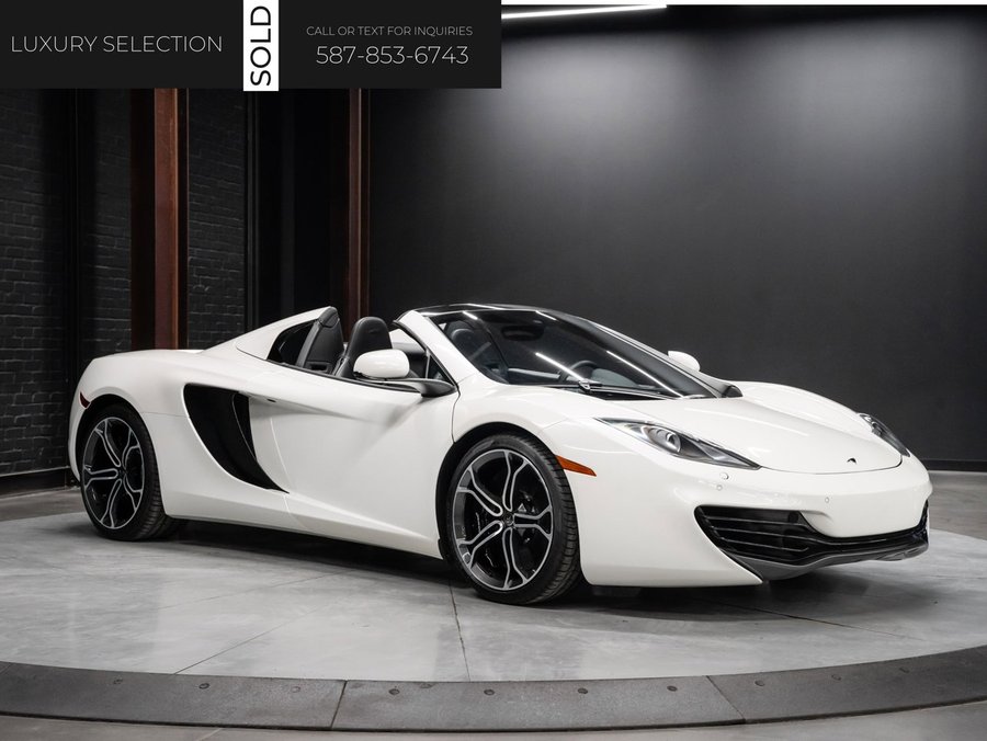 2014 McLaren MP4-12C 2014 White