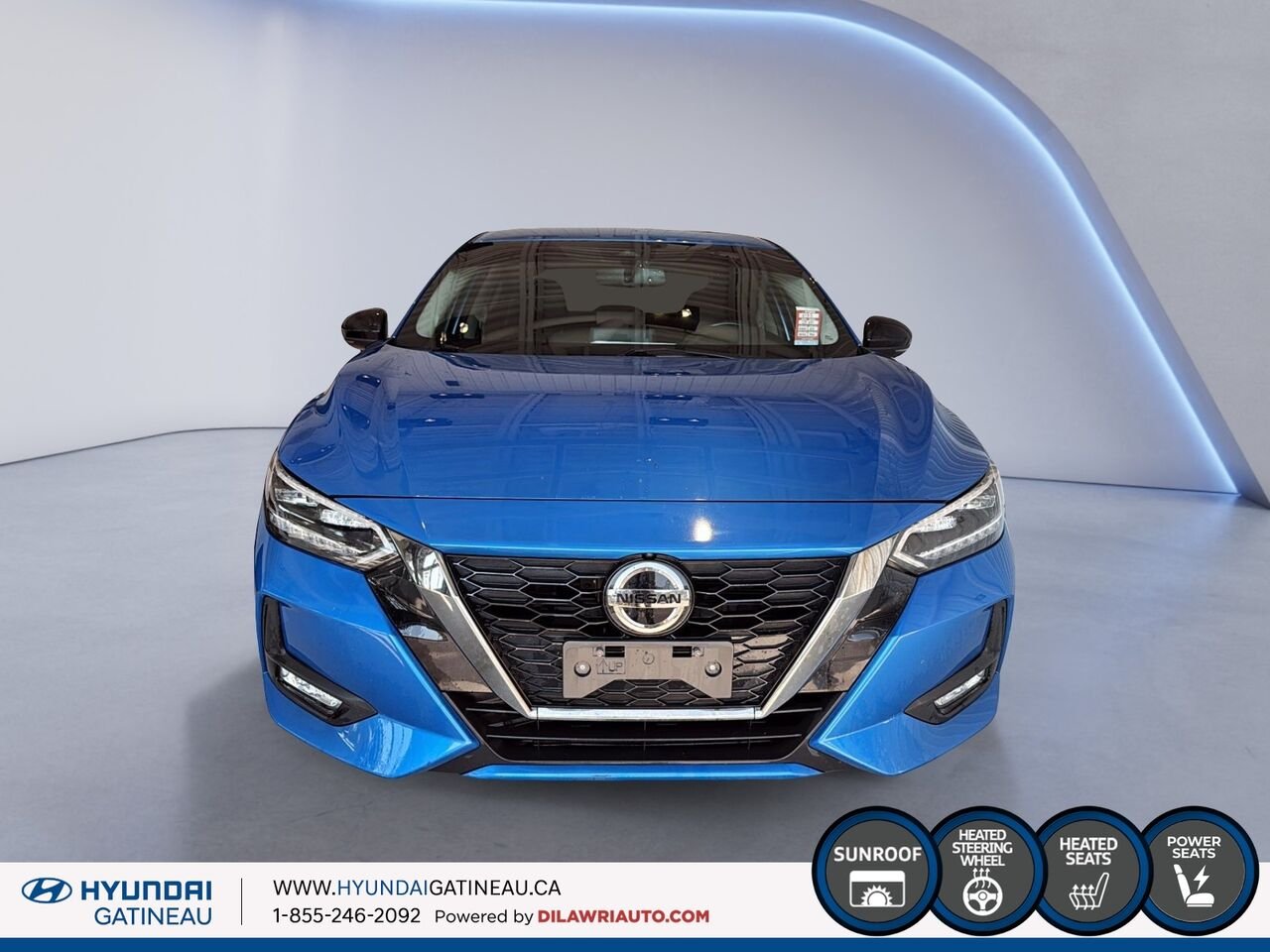 Nissan Sentra SR CVT 2021 Bleu Ottawa & Gatineau - photo #1