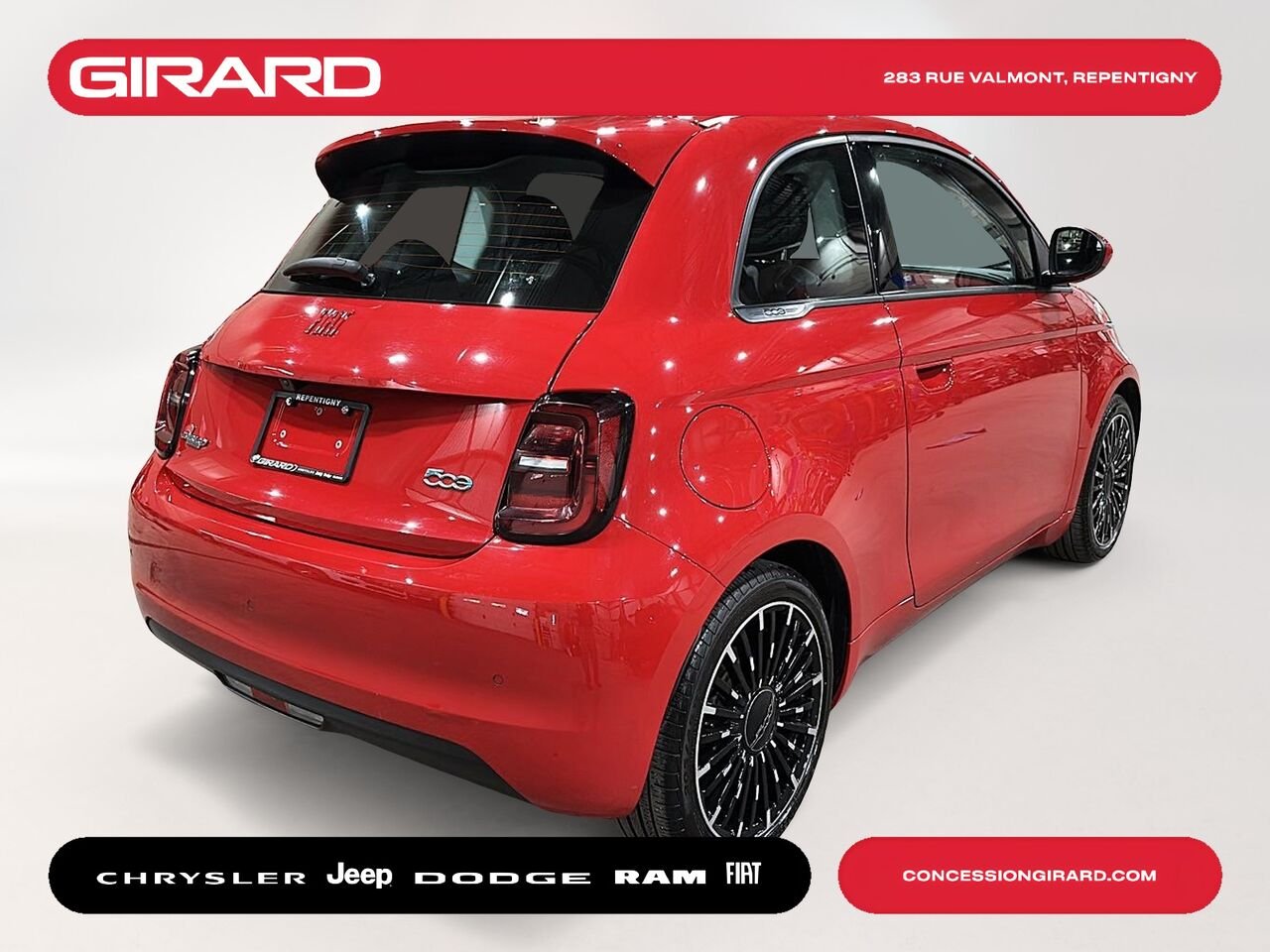 FIAT 500E 2024 Rouge Repentigny - photo #5