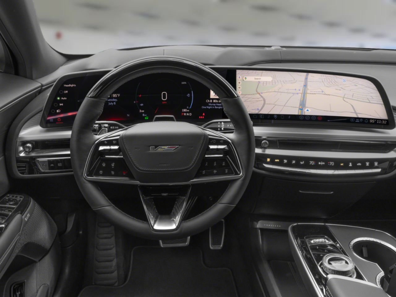 2027 CADILLAC LYRIQ LYRIQ-V ELECTRIC PREMIUM AWD (1SM) Radiant Red Tintcoat Rivière-du-Loup - photo #7