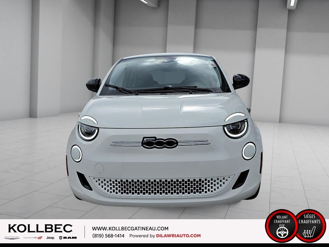2025 FIAT 500E Édition (RED) White Ottawa & Gatineau - photo #11