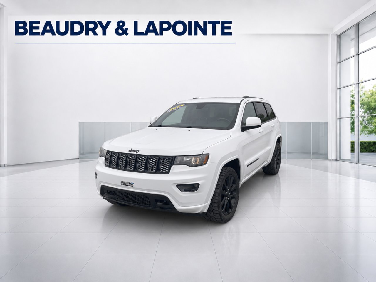 2020 Jeep Grand Cherokee White La Sarre - photo #2