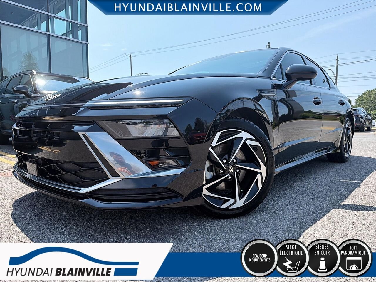 2025 Hyundai Sonata Black Blainville - photo #0