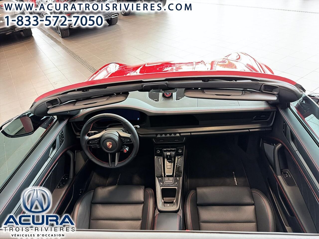 Porsche 911 TARGA 4 GTS T-HYBRID 2026 Rouge Trois-Rivières - photo #24