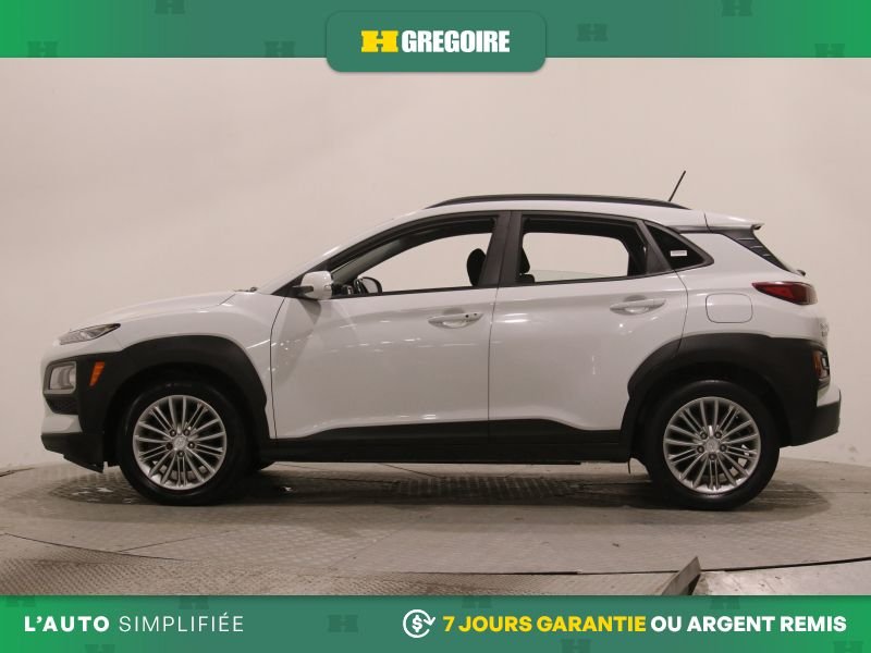 Hyundai Kona 822192 | Preferred AWD AUTO AC GR ELECT MAGS CAM RECUL BLEU 2020 Blanc Laval - photo #4