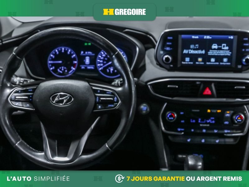Hyundai Santa Fe 821246A | Preferred AWD AUTO AC MAGS CAM RECULE BLUETOOTH 2019 Gris Laval - photo #17