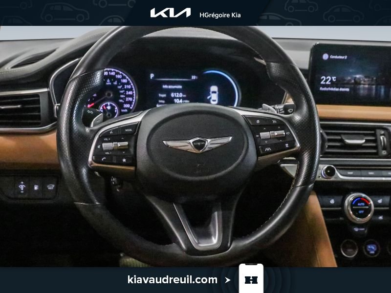 2022 Genesis G70 White Saint-Eustache - photo #15