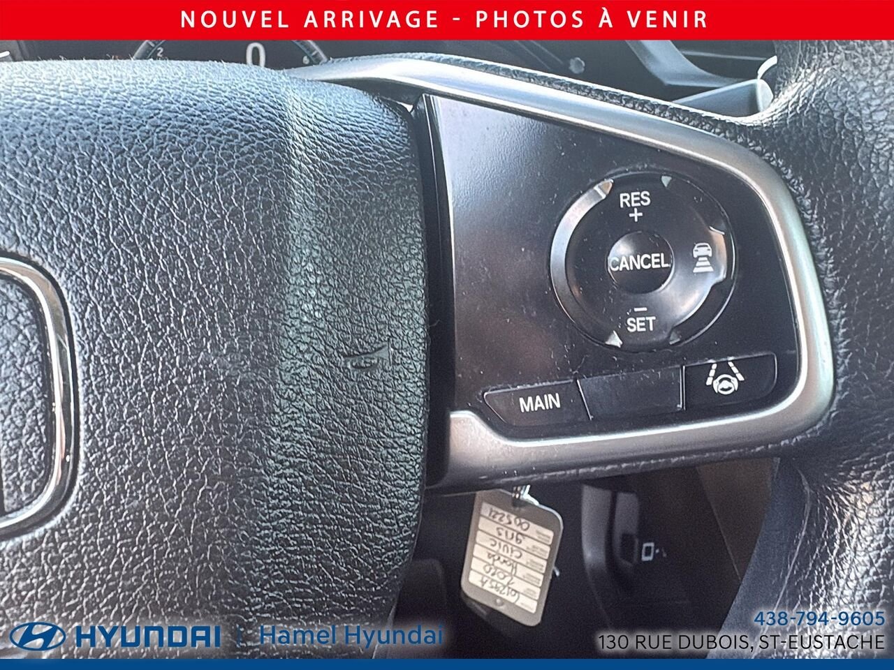 Honda Civic Berline 2020 Gris Saint-Eustache - photo #12
