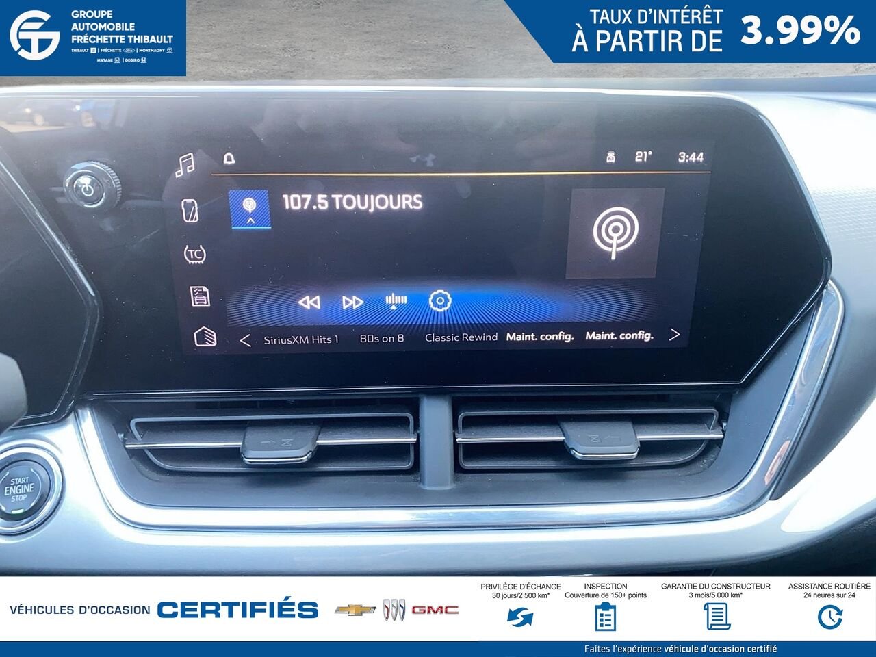CHEVROLET TRAX Traction avant 4 portes LT 2025 Blanc Montmagny - photo #14