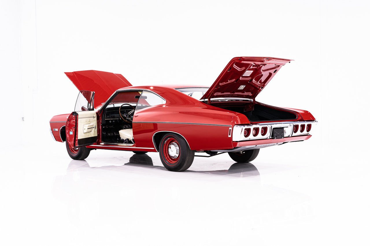 1968 Chevrolet Impala Match N# L72 427/425 4spd 4.56gear Org Bill Of Sale | PRIX EN USD Red Montreal - photo #121