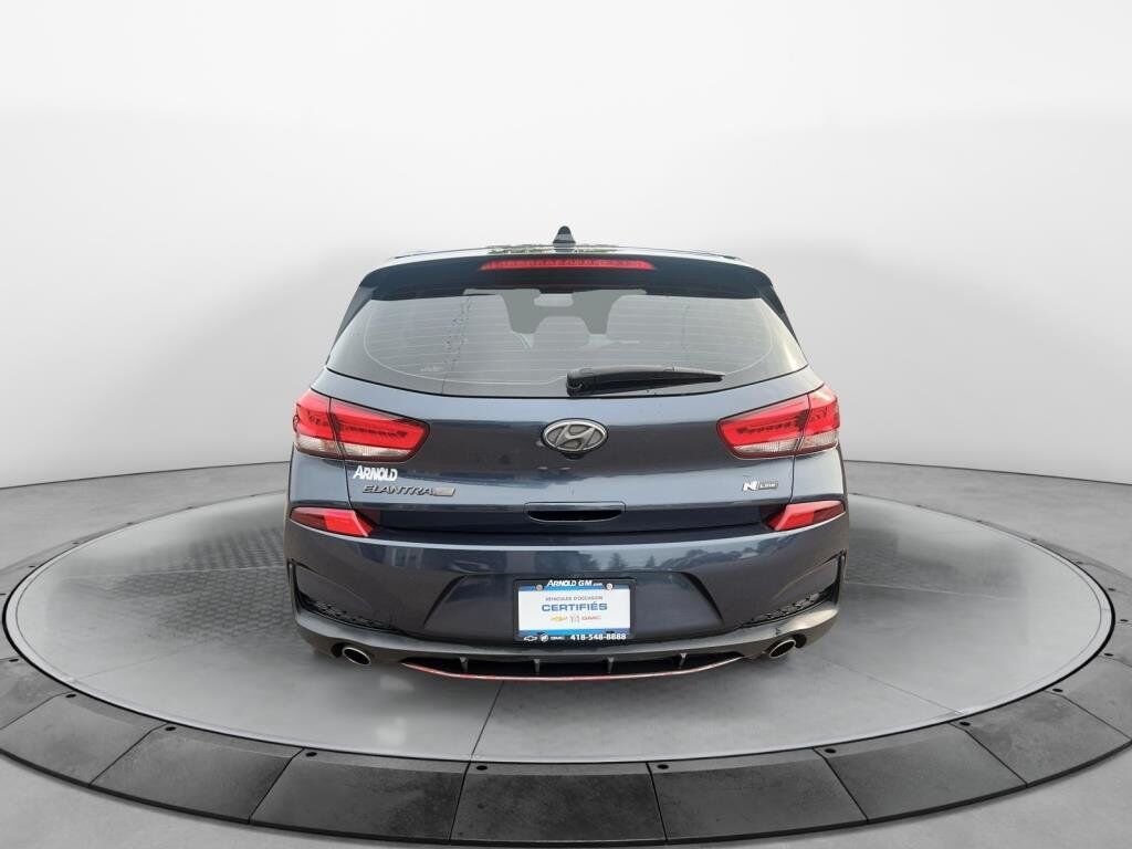 2020 Hyundai Elantra GT VIN KMHH55LC5LU130968 Blue Chicoutimi - photo #2