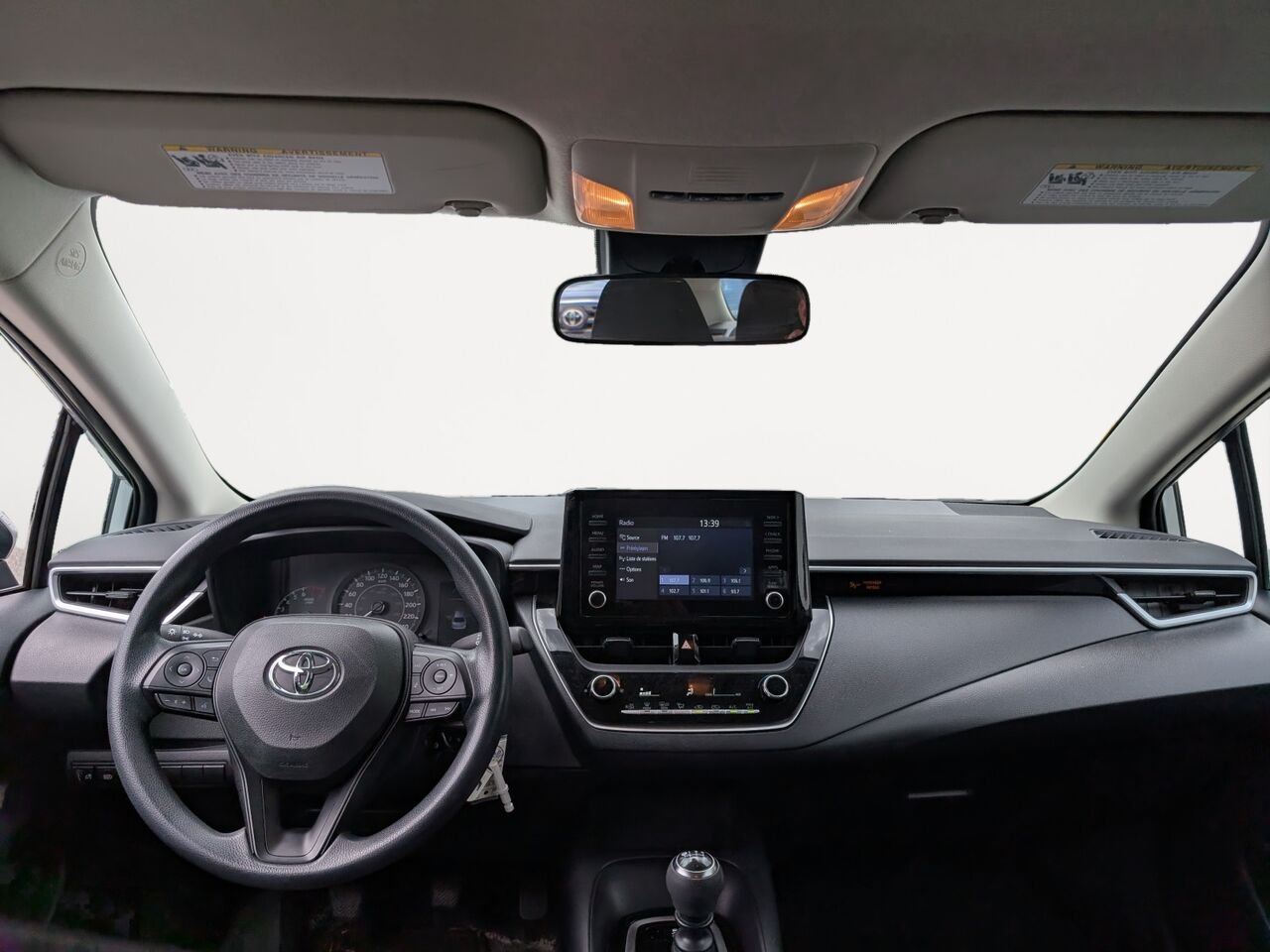 Toyota Corolla L/AC/CAMÉRA DE RECUL/COMMANDES AUDIO AU VOLANT/BLUETOOTH 2022 Argent Sherbrooke - photo #15