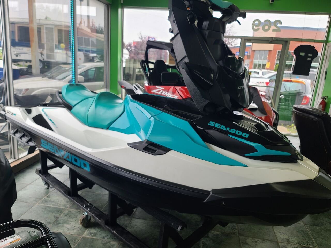 2021 SEA-DOO GTX PRO Blue  - photo #3