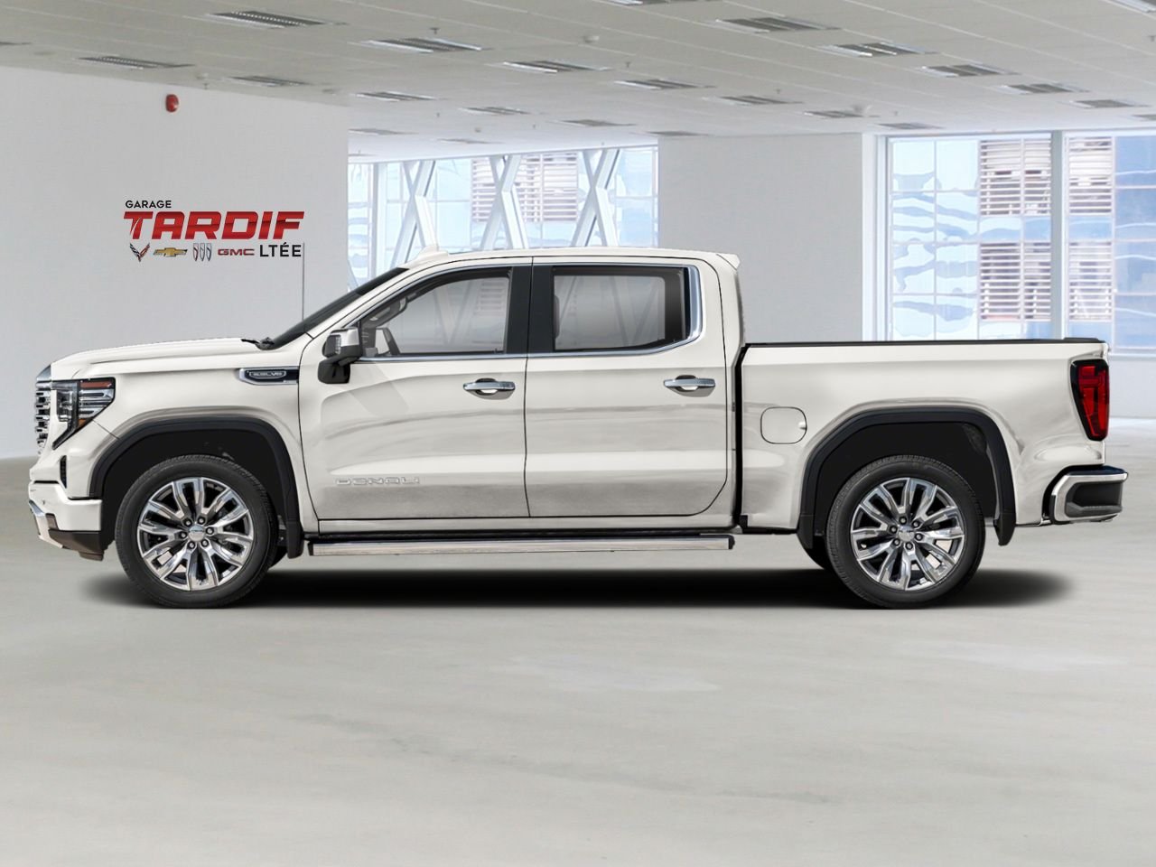 GMC Sierra 1500 Denali cabine multiplace 4RM 147 po 2026 Blanc glacier 3 couches Amos - photo #1