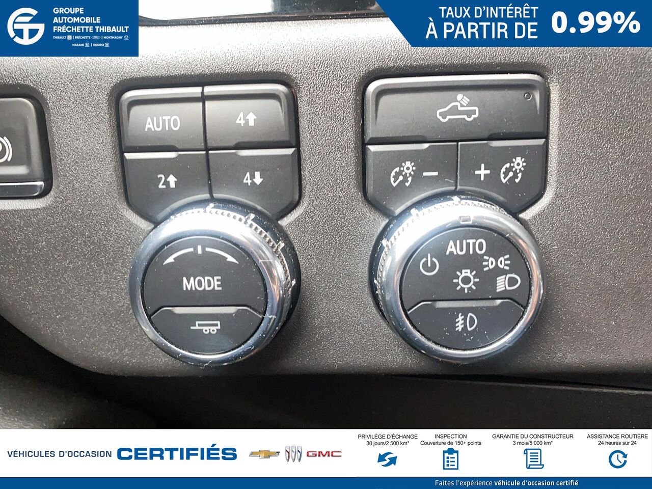 GMC SIERRA Elevation cabine multiplace 4RM 157 po 2024 Noir Montmagny - photo #17
