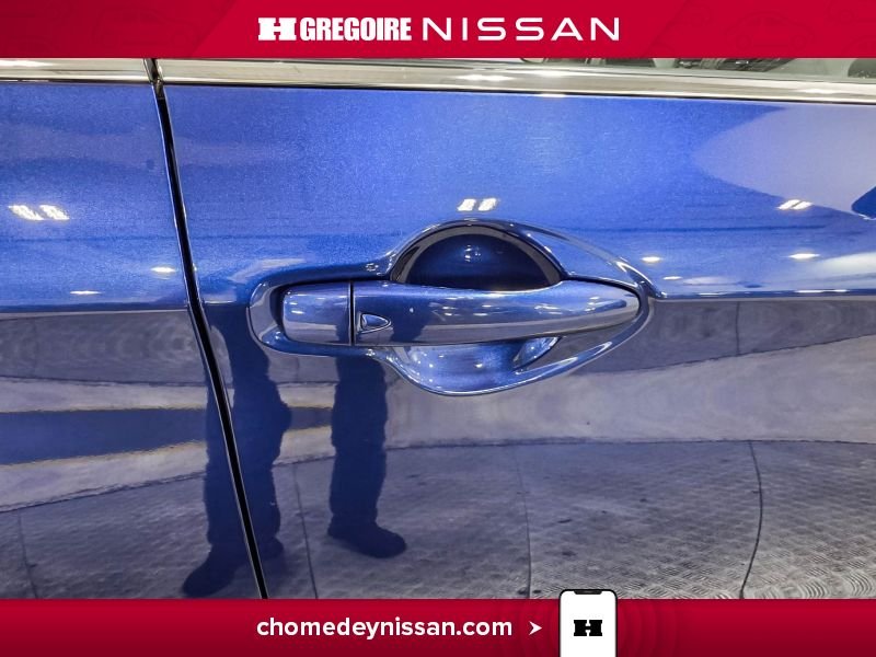 Nissan Qashqai CR7275 | SL * Cuir Beige * Mag * Caméra * Bas KM !! 2018 Bleu Laval - photo #12