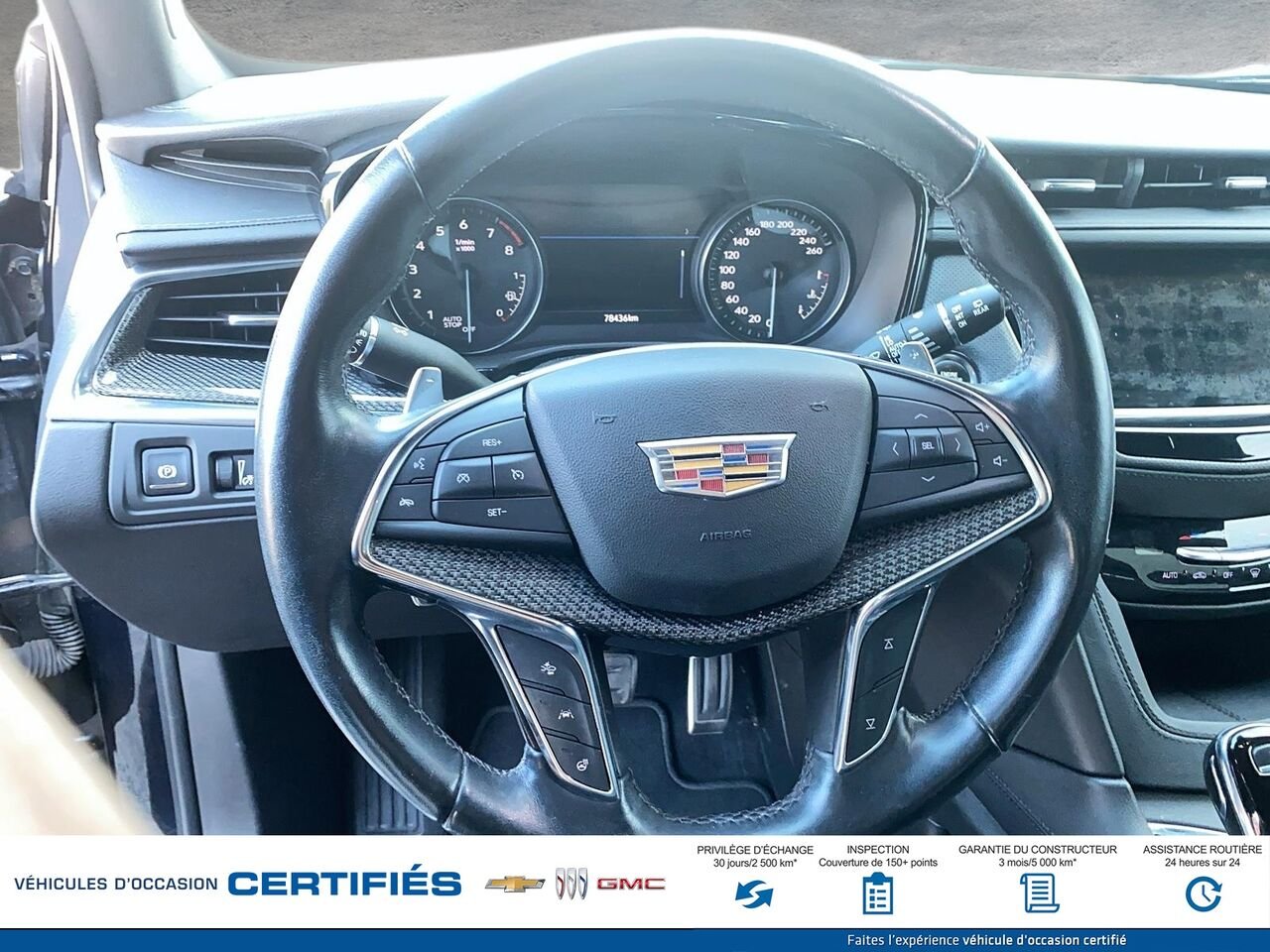 CADILLAC XT5 SPORT Traction intégrale, 4 portes Sport 2021 Bleu Montmagny - photo #10