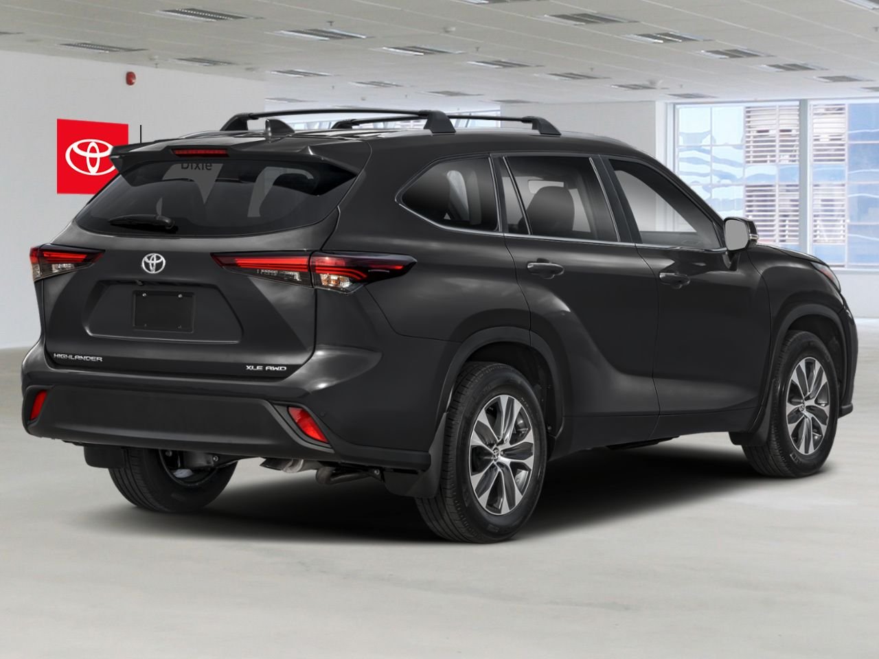 2026 Toyota Highlander Midnight Black Metallic Mississauga - photo #2