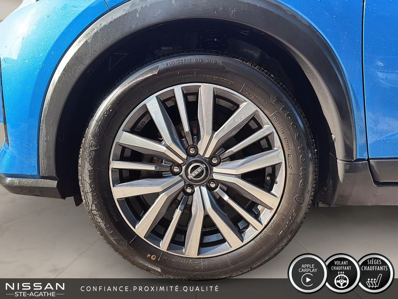 2024 Nissan Kicks SV | CARPLAY | VOLANT CHAUFFANT | DÉMARRAGE À DISTANCE Blue Saint-Jérôme - photo #4