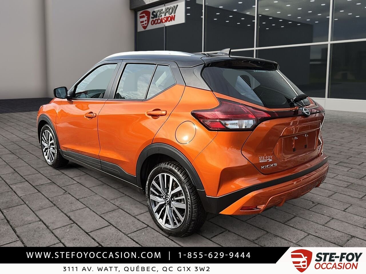 Nissan Kicks SV 2024 Orange Québec - photo #3