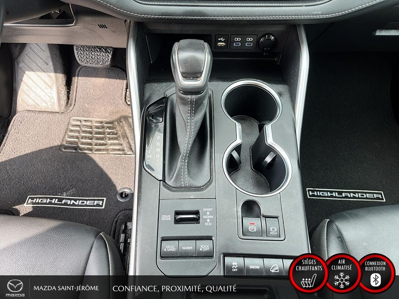 Toyota Highlander XLE | TOIT OUVRANT | CUIR | AWD | 2022 Argent Saint-Jérôme - photo #19