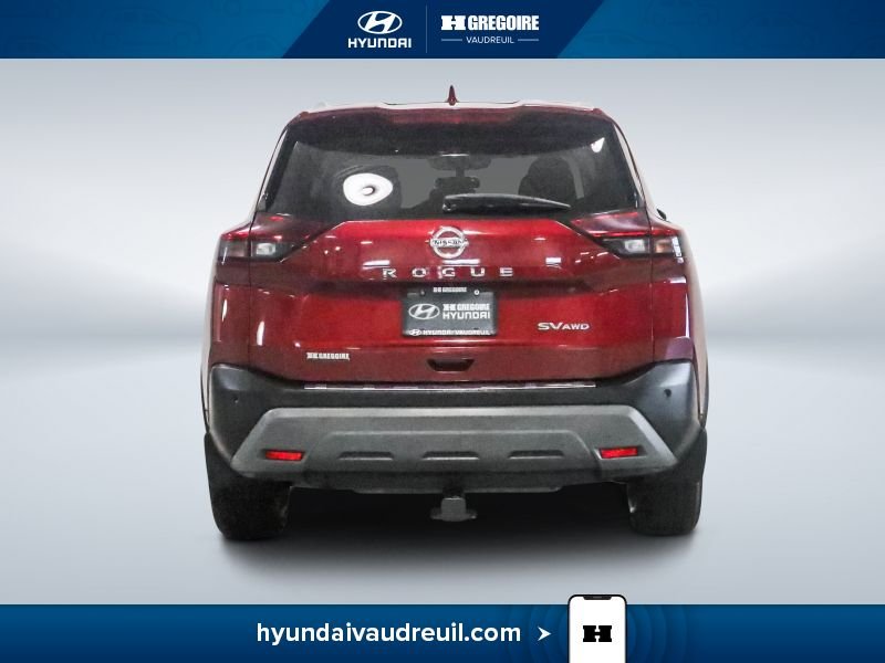 Nissan Rogue YA889 | SV AWD - CUIR, TOIT OUVRAN TPANORAMIQUE * 2021 Rouge Laval - photo #8