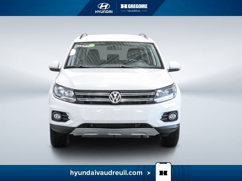 2015 Volkswagen Tiguan White Laval - photo #2